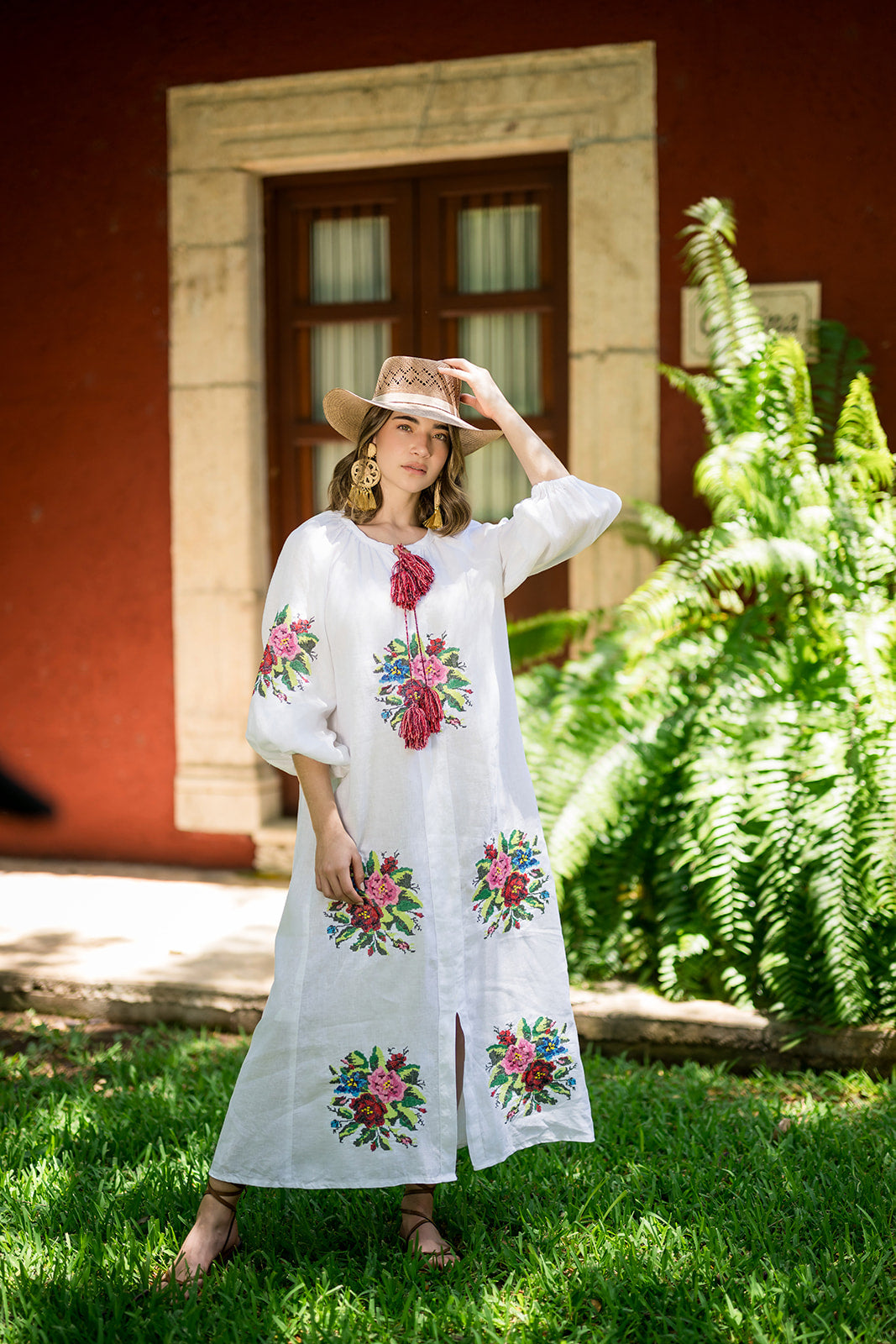 Tunica tekit ramo flores