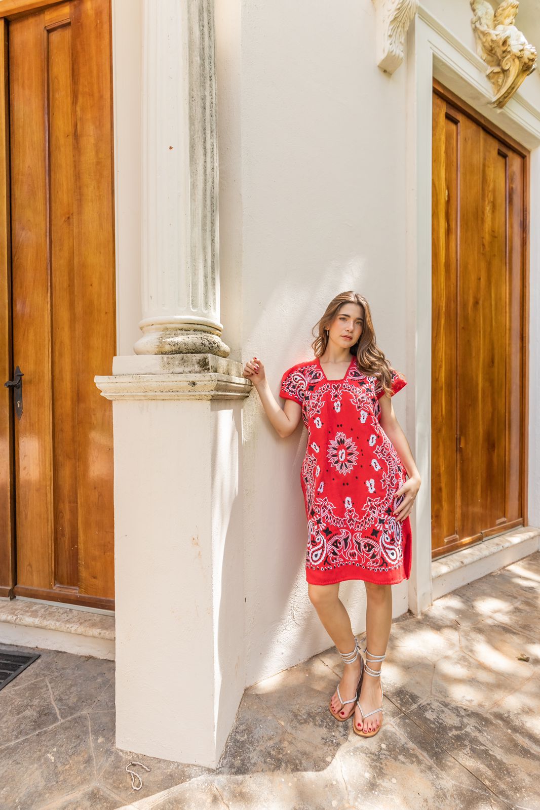 Huipil Bandana corto