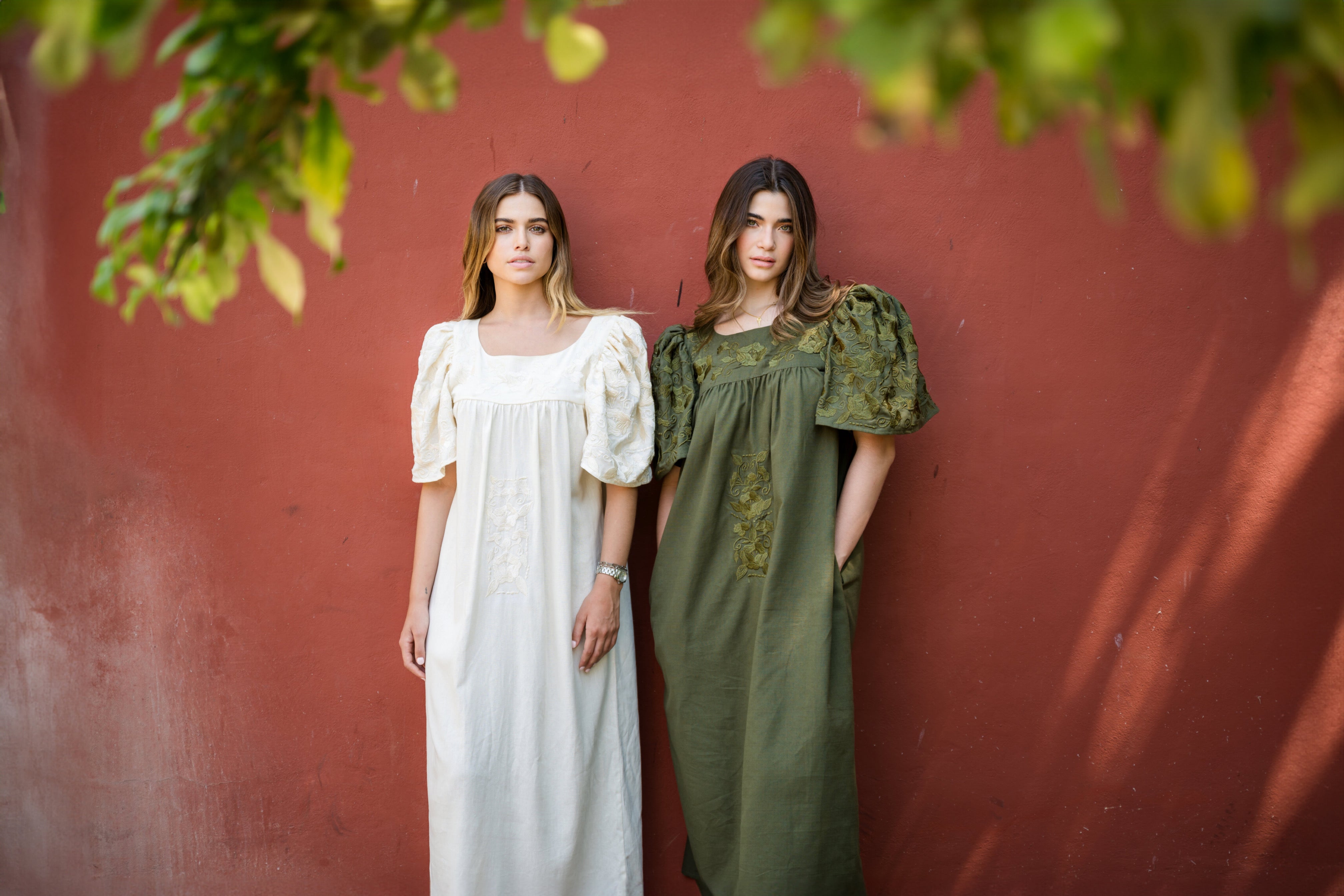 Vestido Olivo Colibri