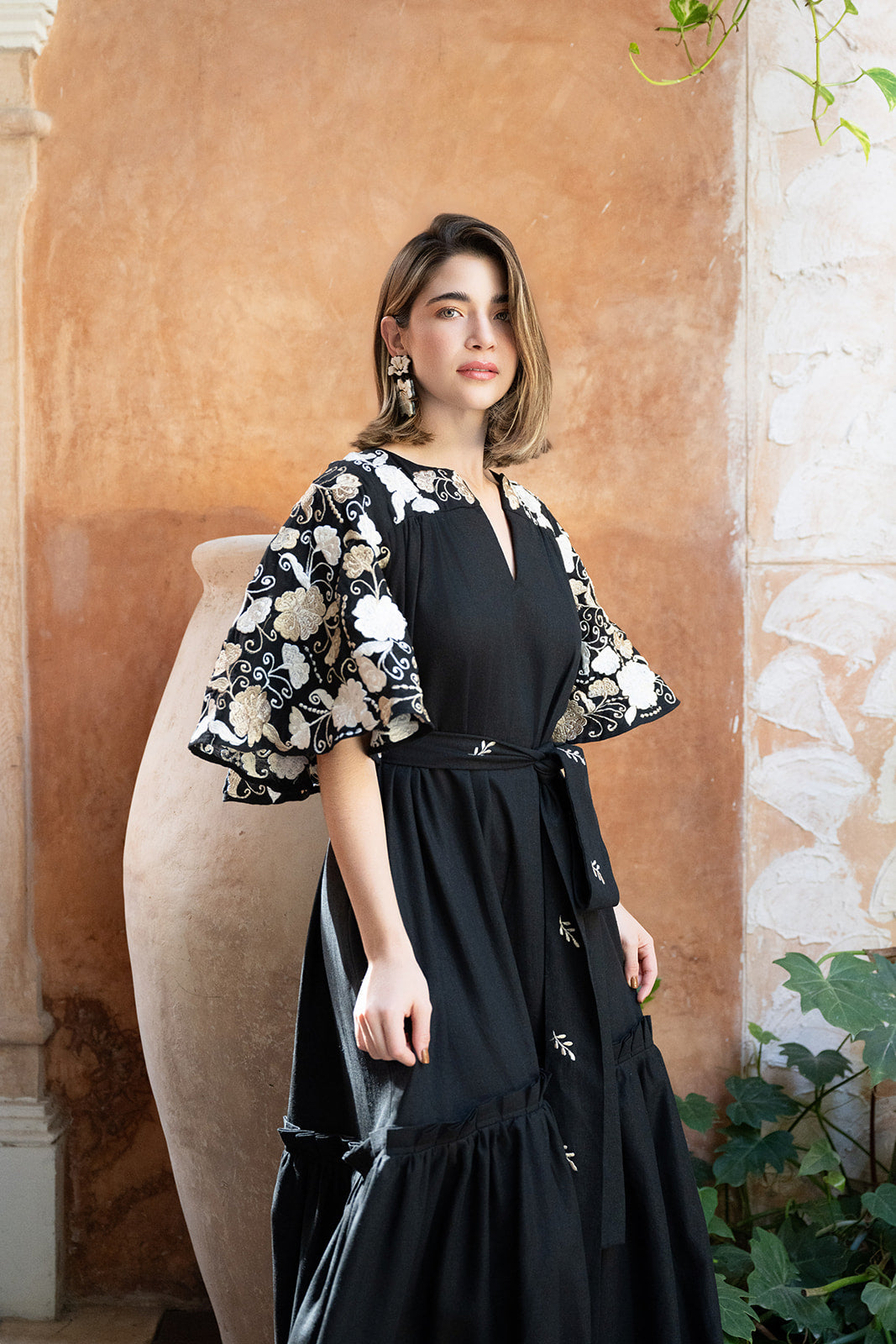 Vestido negro Carmen