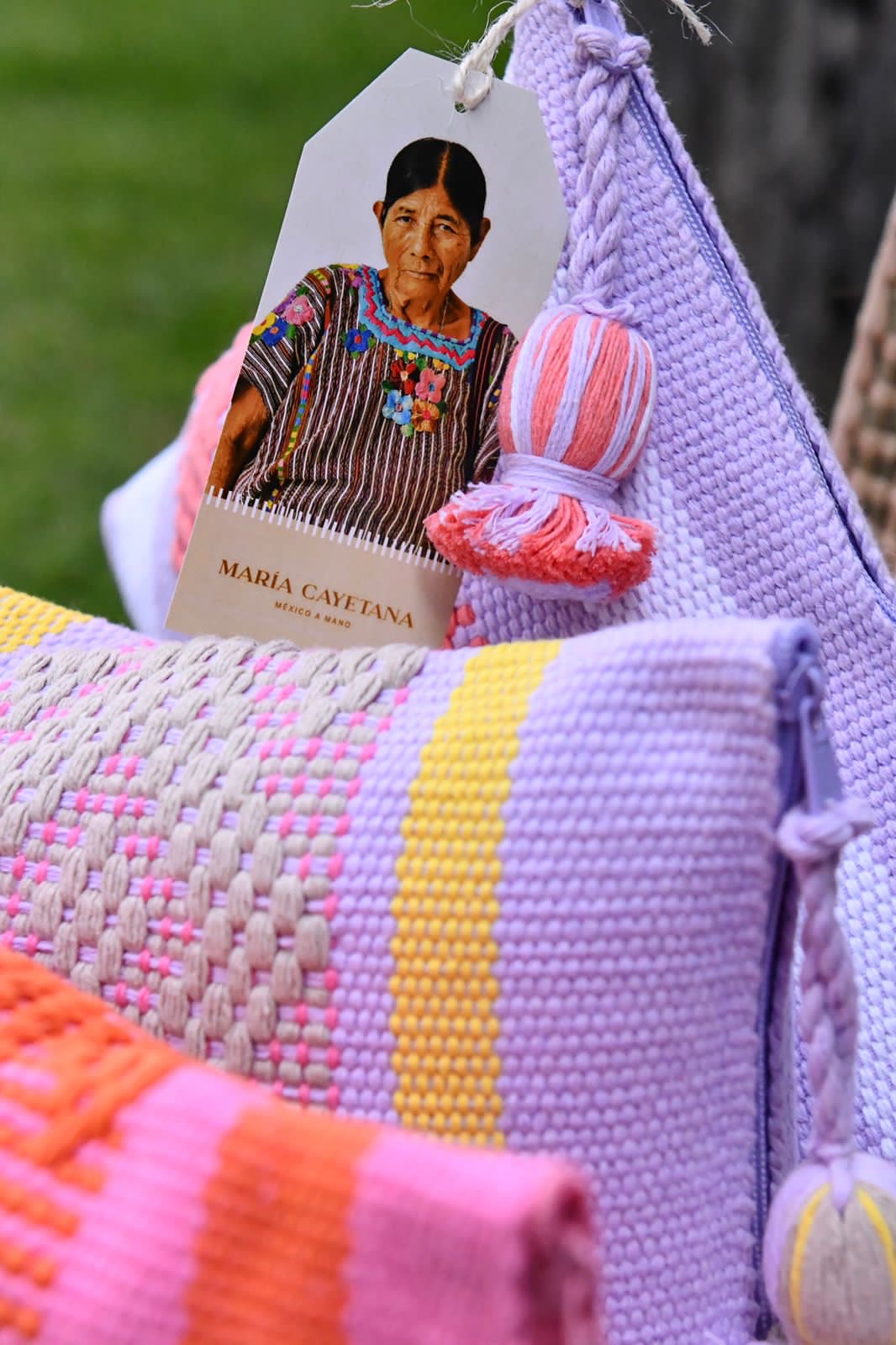 Bolsa tejida