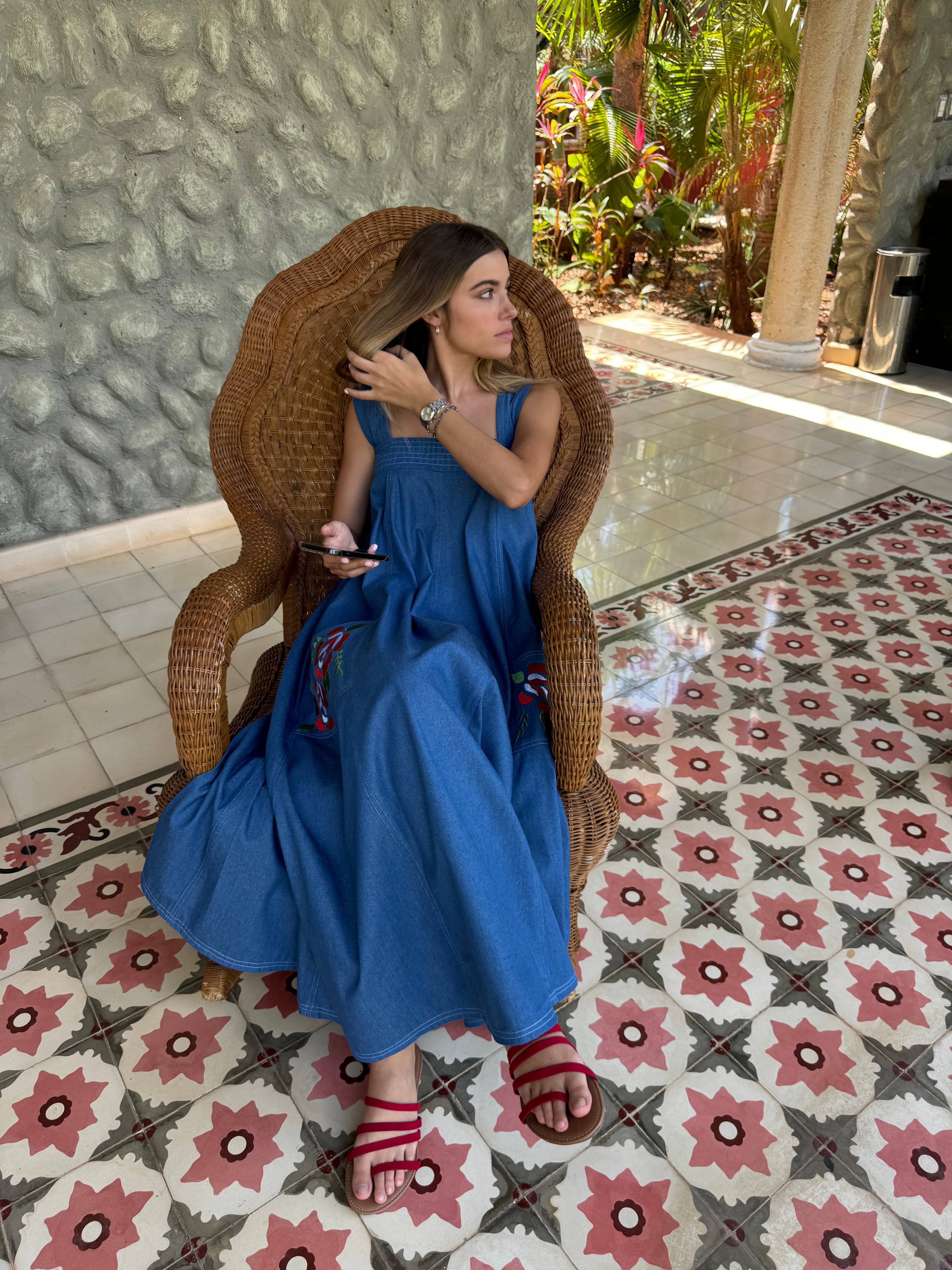 Vestido Denim