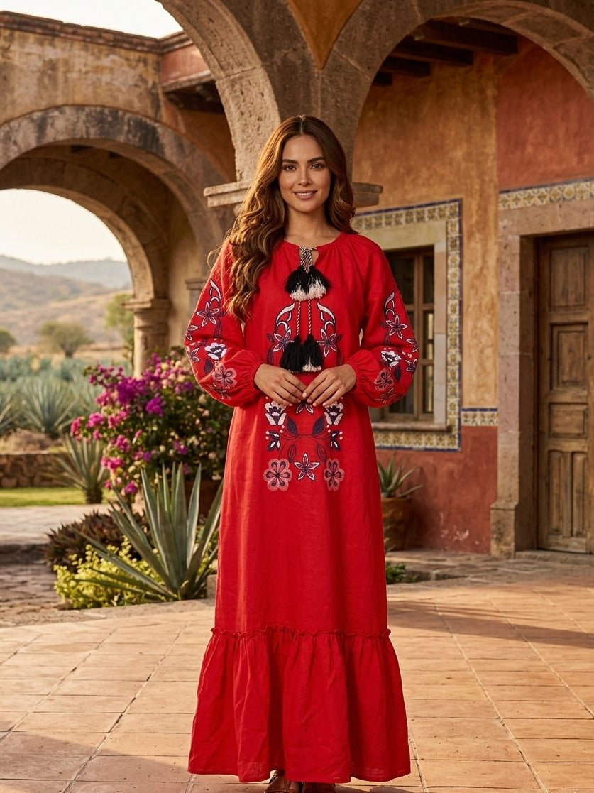 Tunica Mireya roja